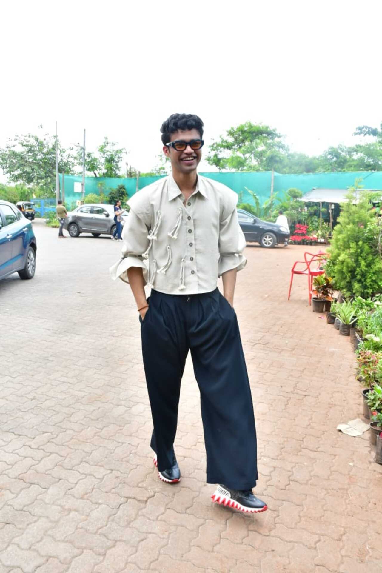 Babil Khan looked stylish as he was seen in the city